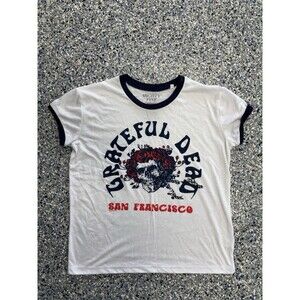 Mighty Fine Grateful Dead San Francisco Ringer T-shirt Size Large